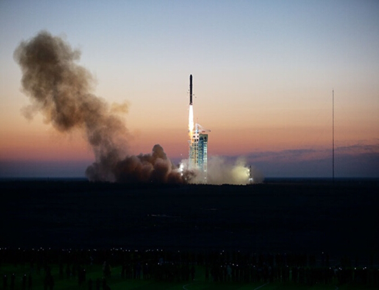 Wukong lifts off from the Jiuquan Satellite Launch Center in Gansu province of Northwest China. （Photo by Jin Liwang）.jpg