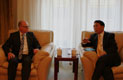 CAS President Bai Chunli(R) meets with MPG President Martin Stratmann.(Photo by Wang Dongyao)3xiao.jpg